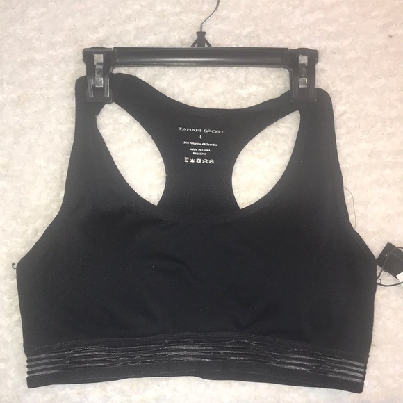 Maidenform Other - Tahari Sport Bra Black S NWT